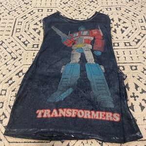 Transformers Optimus Prime Cut Out T-Shirt